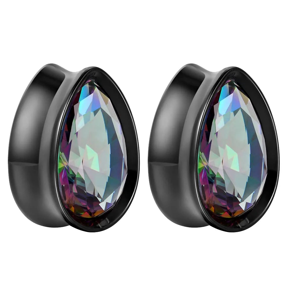 PunkPlugs Water Drop Ear Gauges Plugs