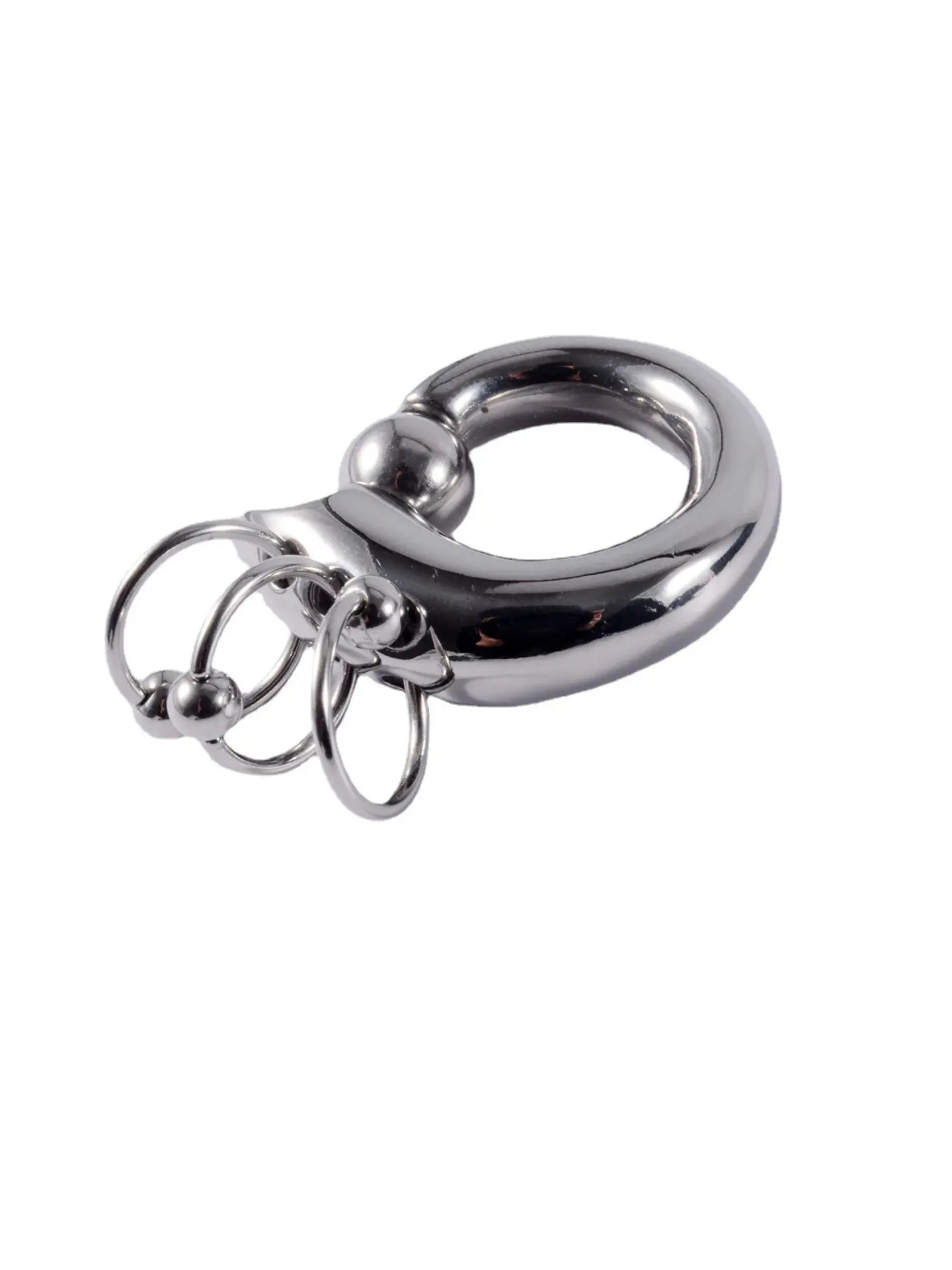 Boucles d'oreilles triples empilées PunkPlugs