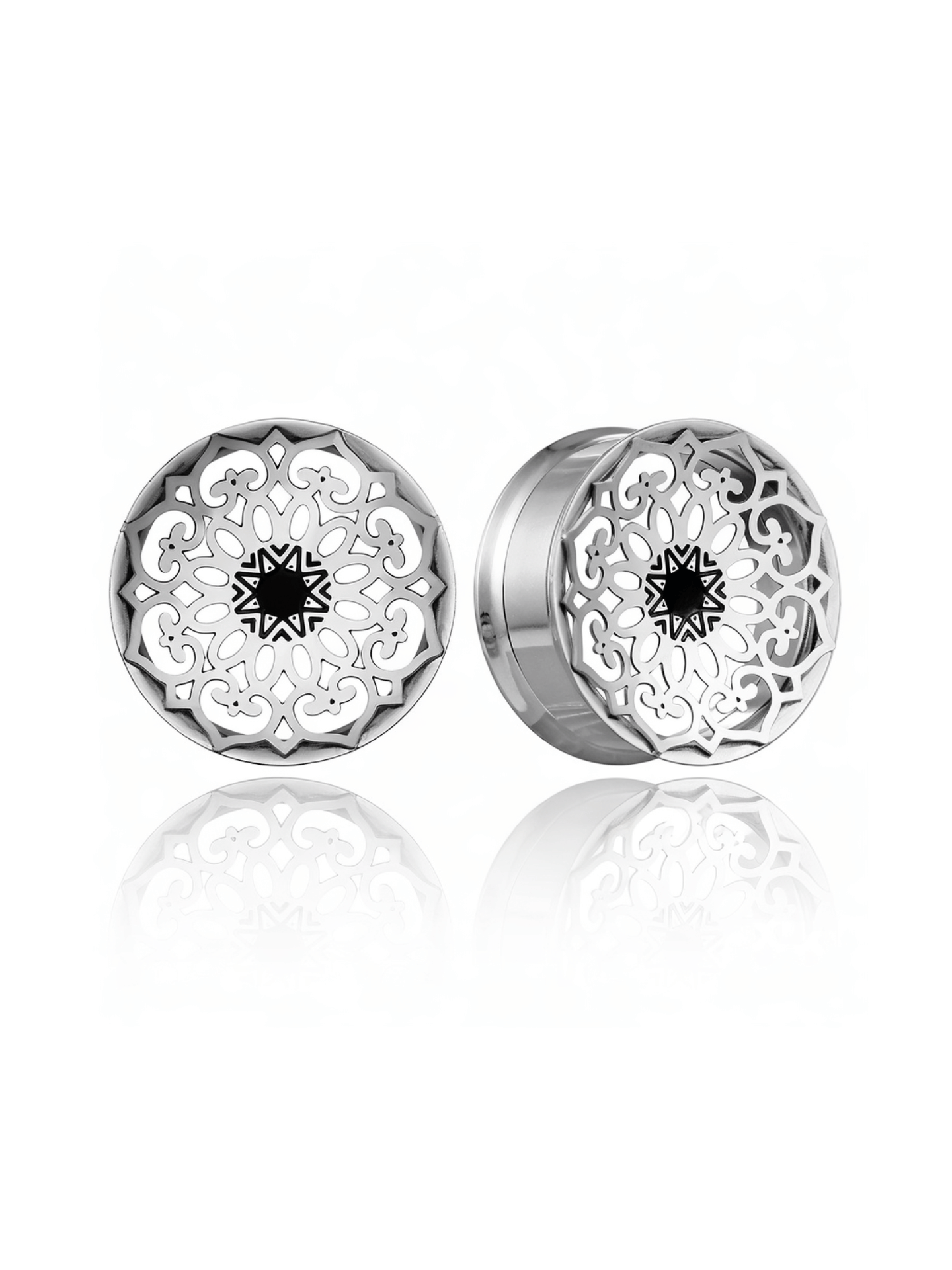 Mandala Ear Tunnels