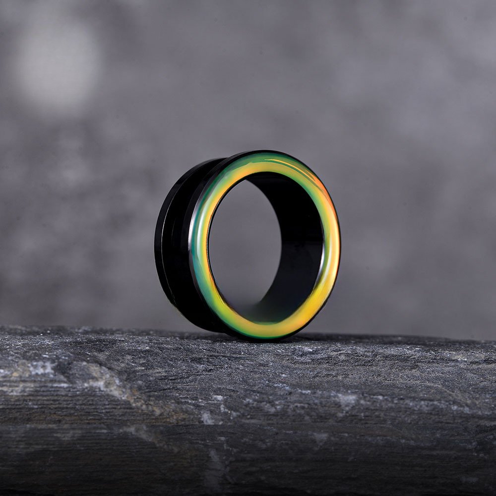 PunkPlugs Reflective Ear Plugs and TunnelsSolid DesignOrange - PunkPlugs