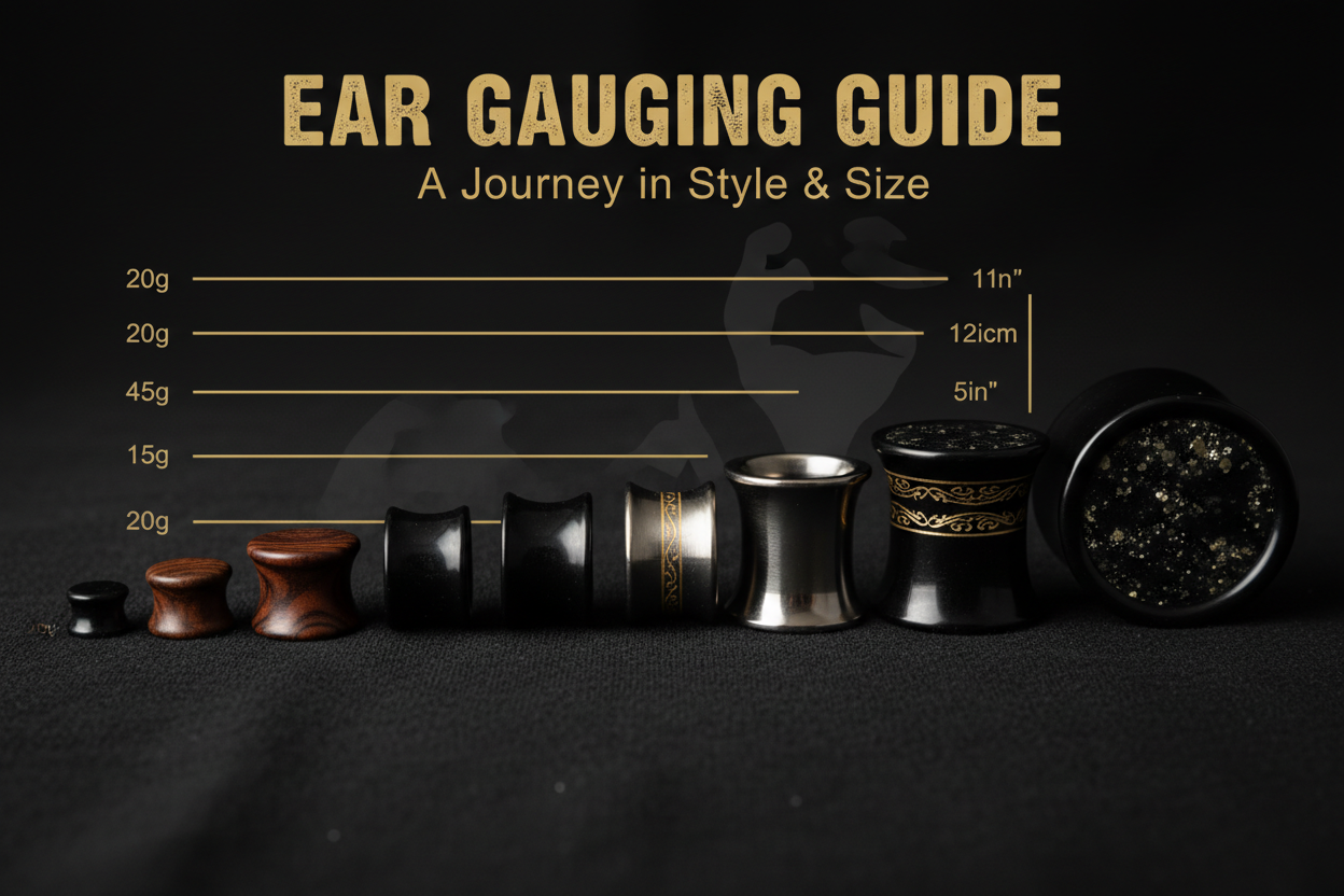 Ear Gauge Size Guide