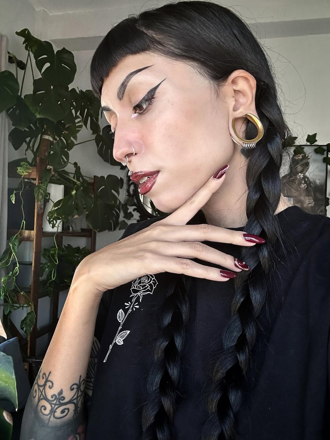 PunkPlugs Crescent Moon Ear Saddle for Stretched Ears