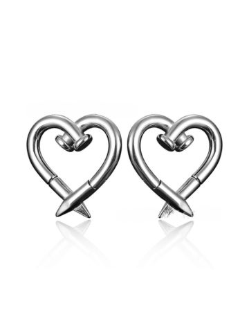 PunkPlugs Nailed It! Heart-Shape Ear Hangers