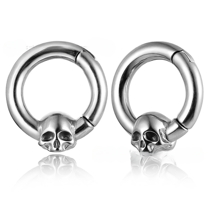 skull ear hangers