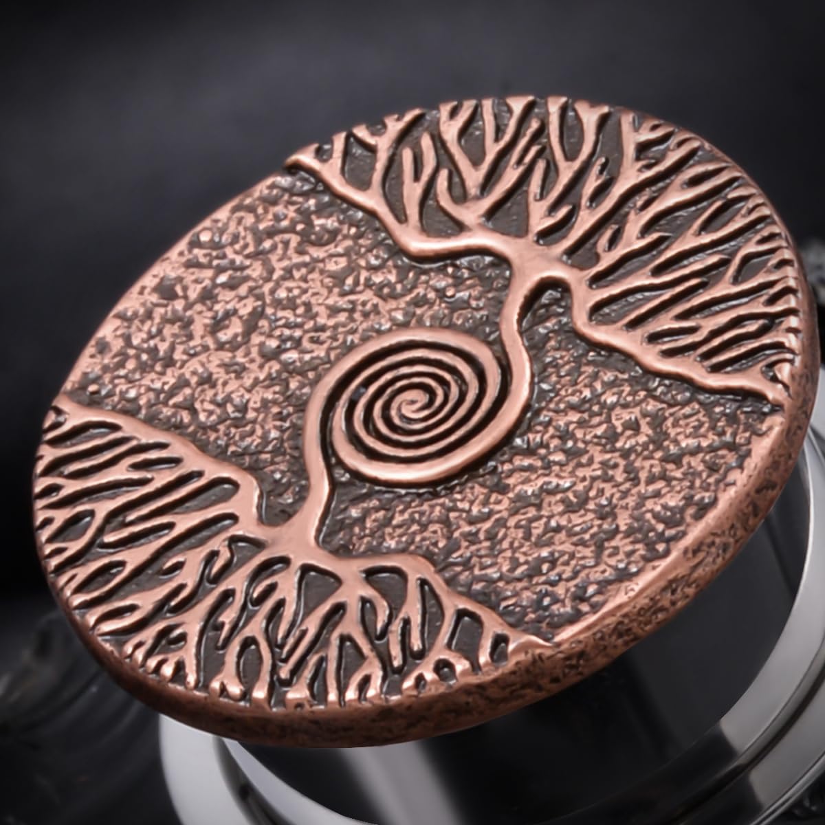 Clearance! Punk Plugs Tree Of Life Ear Gauges PlugsRose Gold0g (8mm) - PunkPlugs