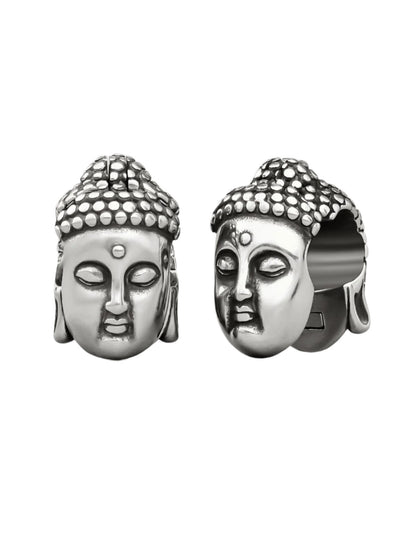 PunkPlugs Buddha Ear Weights and HangersSilver15mm - PunkPlugs