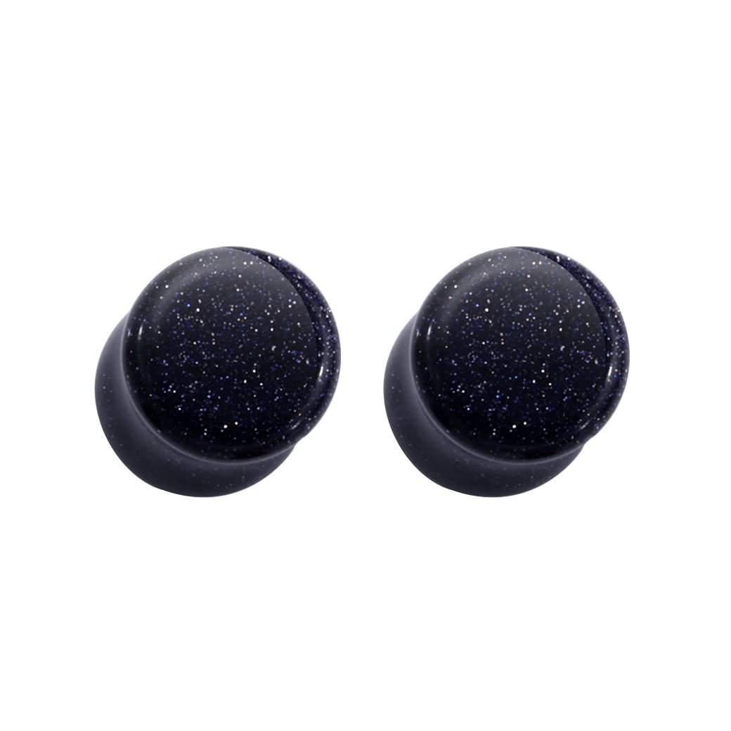 PunkPlugs Natural Stone Ear PlugsSarry2g (6mm) - PunkPlugs