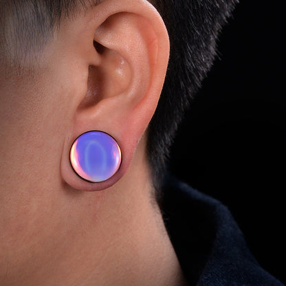 PunkPlugs Reflective Ear Plugs and TunnelsSolid DesignPink - PunkPlugs