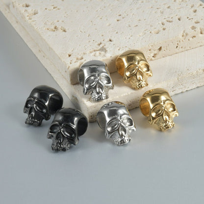 skull head ear weights