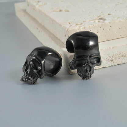 skull head ear weights