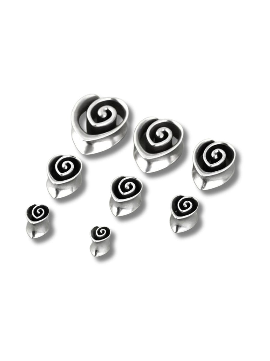 Punkplugs Twisted Spiral Ear TunnelsGold0g (8mm) - PunkPlugs