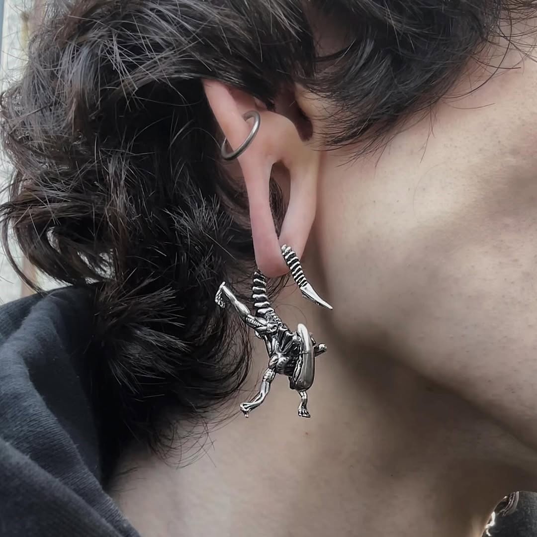 PunkPlugs Xenomorph Alien Ear Weights & Hangers